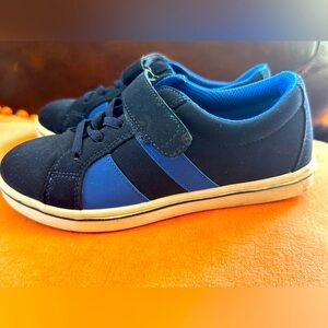Lightly Used Gymboree Blue Velcro Sneakers Size 13.